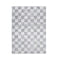 Doreen Grey Checkered Rectangle Rug