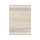 Pamela Multi Stripe Beige Grey Wool Rug