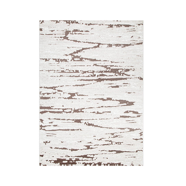Amalia Modern Abstract Cream Brown Rug