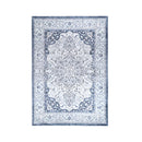 Angelica Navy Medallion Non Slip Rug