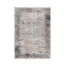 Abegail Echo Blue Grey Vital Washable Rug