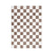Jasmin Checkers Cream Brown Rug