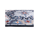 Angelica Navy Multi Medallion Non Slip Rug