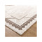 Amalia Oriental Border Medallion Cream Brown Rug