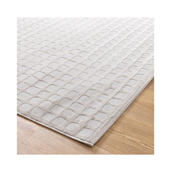 Jasmin Geometric Shapes Grey Rug