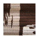 Ruben Brown Pattern Rug 80X150Cm