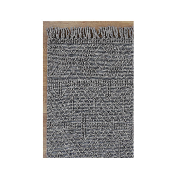 Demitri Tribal Grey Multi Wool Rug