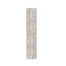 Polly Terracotta Blue Vital Washable Runner Rug