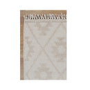 Demitri Geometric Beige Wool Rug