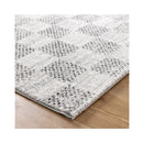 Doreen Grey Checkered Rectangle Rug