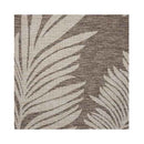 Patrice Taupe Leaves Rug