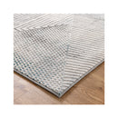 Veronica Geometric Grey Blue Rug