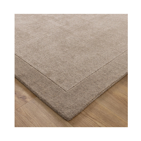 Serafina Camel Border Wool Rug