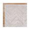 Tanya Chevron Beige Shag Rug
