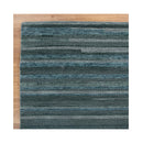 Lesley Nomades Linear Teal Wool Rug