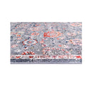 Angelica Distressed Floral Grey Multi Non Slip Rug