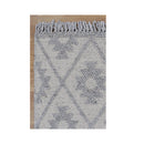 Demitri Geometric Grey Wool Rug