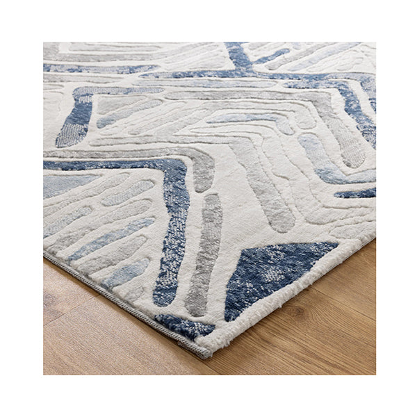 Rebecca Diamond Blue Grey Rug