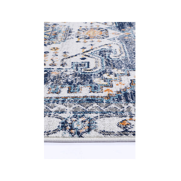 Prudence Taza Blue Cream Transitional Rug