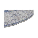 Evette All Over Blue Round Rug 230Cm