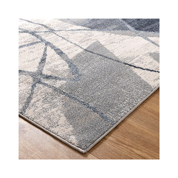 Santiago Rhythm Grey Blue Rug