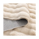 Patricia Washable Beige Round Rug