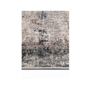 Abegail Echo Blue Grey Vital Washable Rug