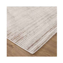 Wilma Distressed Lines Brown Rug