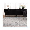 Veronica Oriental Grey Blue Rug