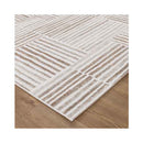 Wilma Geometric Lines Brown Rug