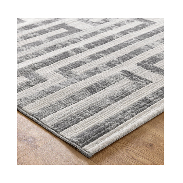 Rebecca Maze Grey Rug
