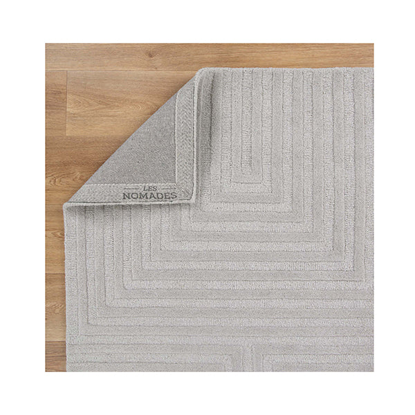 Lesley Nomades Felix Light Grey Wool Rug
