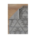 Demitri Geometric Grey Multi Wool Rug