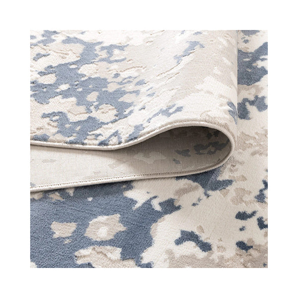 Amalia Abstract Splash Blue Multi Rug
