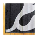 Ruben Black Leaf Rug 240X330Cm
