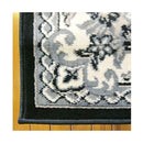Ruben Black Traditional Rug