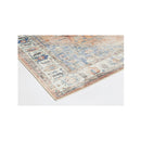 Polly Terracotta Blue Vital Washable Rug