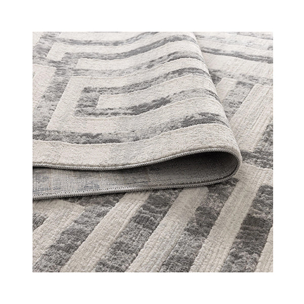 Rebecca Maze Grey Rug