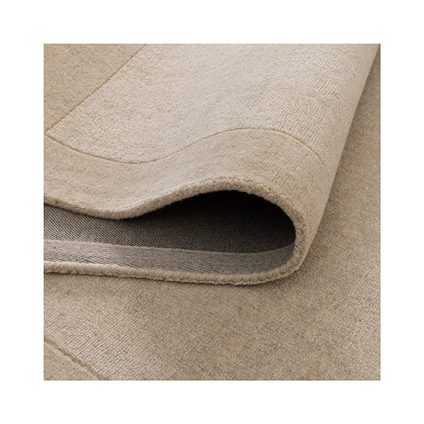 Serafina Natural Border Wool Rug