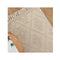 Demitri Geometric Beige Wool Rug