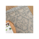 Demitri Ornamental Grey Wool Rug