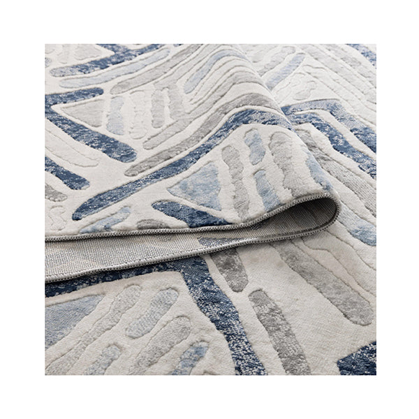 Rebecca Diamond Blue Grey Rug