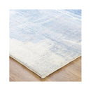 Claudette Abstract Blue Rectangle Rug