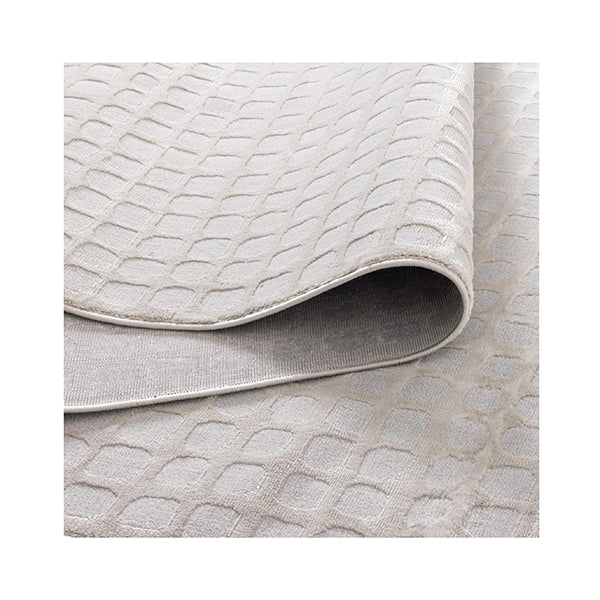 Jasmin Geometric Shapes Grey Rug