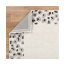 Lesley Nomades Leopard Cream Grey Wool Rug