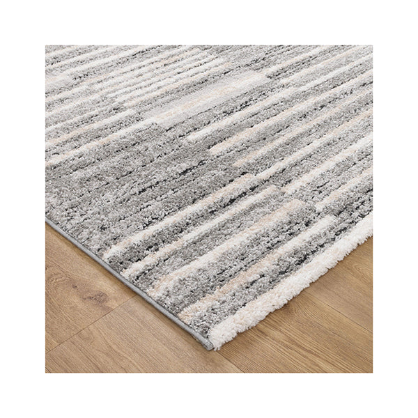 Nathaniel Shapes Grey Rug