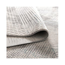 Veronica Geometric Grey Blue Rug