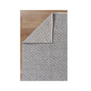 Brandon Grey Wool Blend Textured Rug