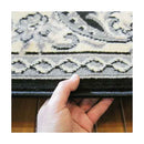Ruben Black Traditional Rug