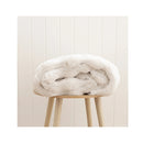 Patricia Washable White Round Rug